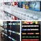 Supermarket Advertising Shelf LED Display P1.875mm Ultra Thin Waterproof