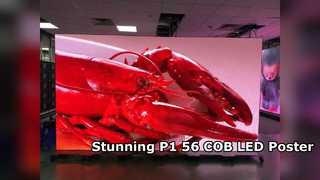 COB P1.538 Indoor LED-posterscherm voor winkelketens