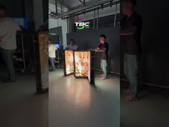 6-opklapbare LED-receptiebalie | Draagbaar opvouwbaar LED-display voor evenementen